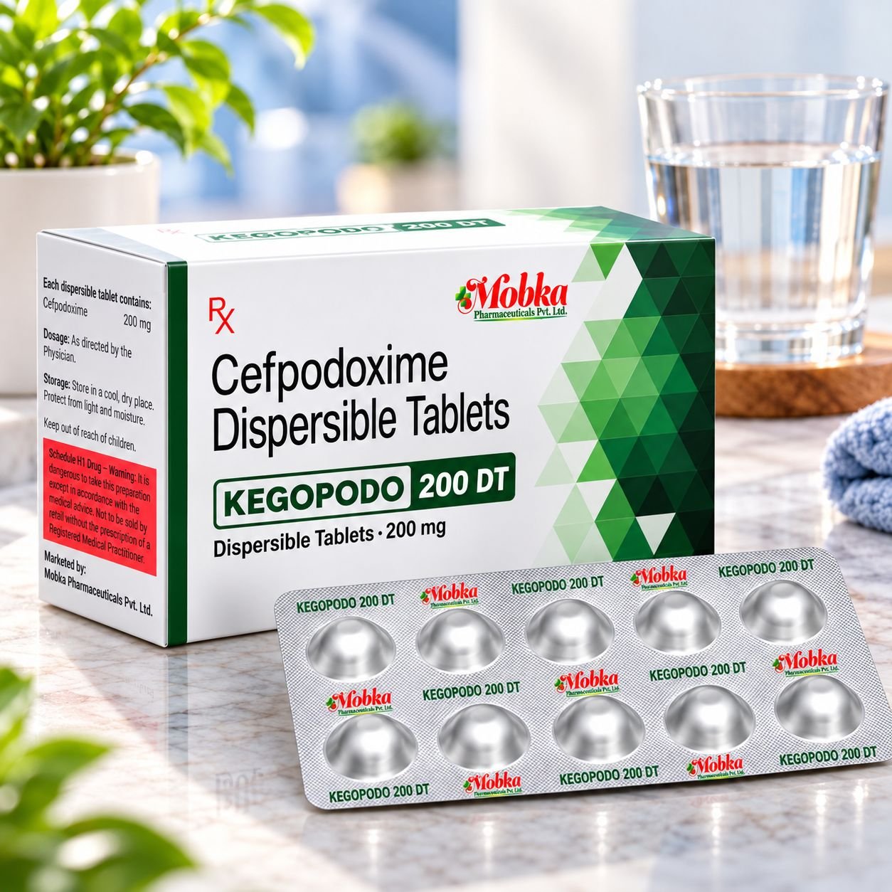 Kegopodo 200 DT pack, representative image