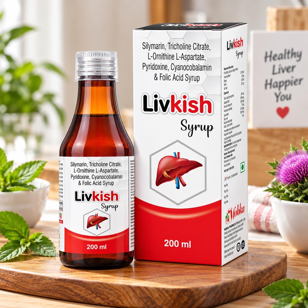 Livkish Syrup pack