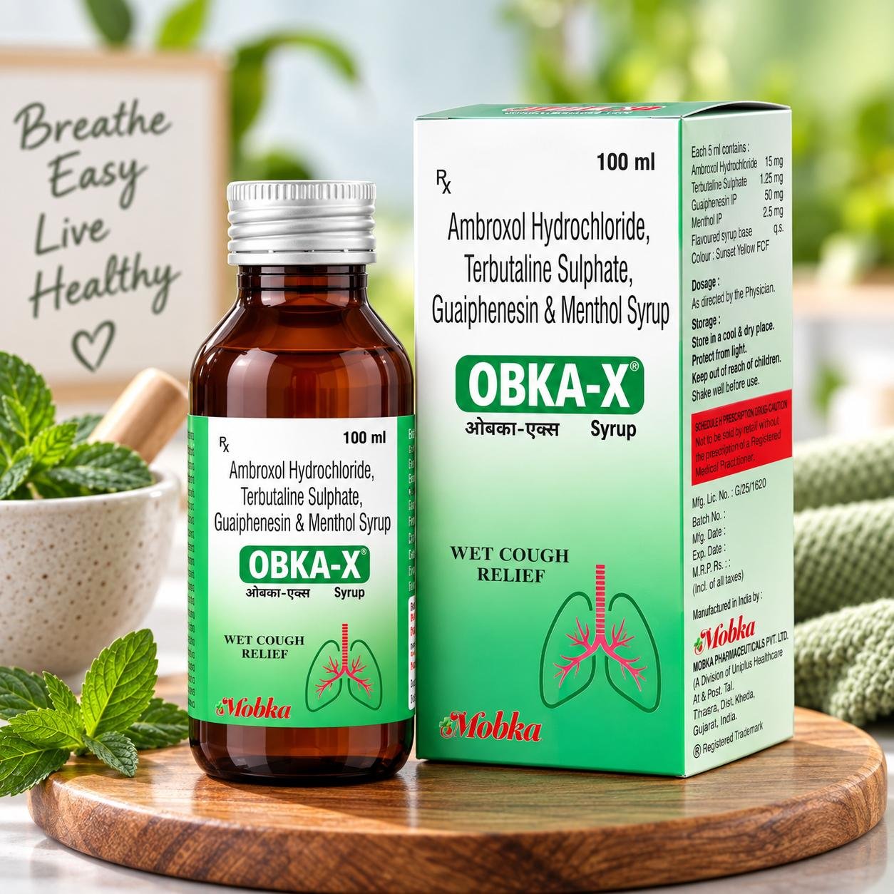 Obka-X Syrup pack