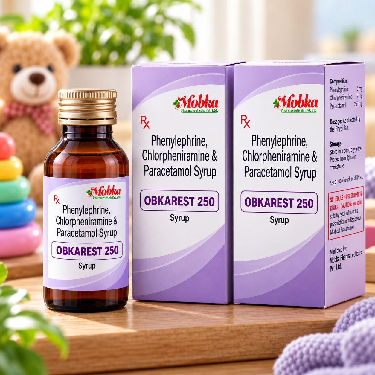 Paediatric suspension bottle